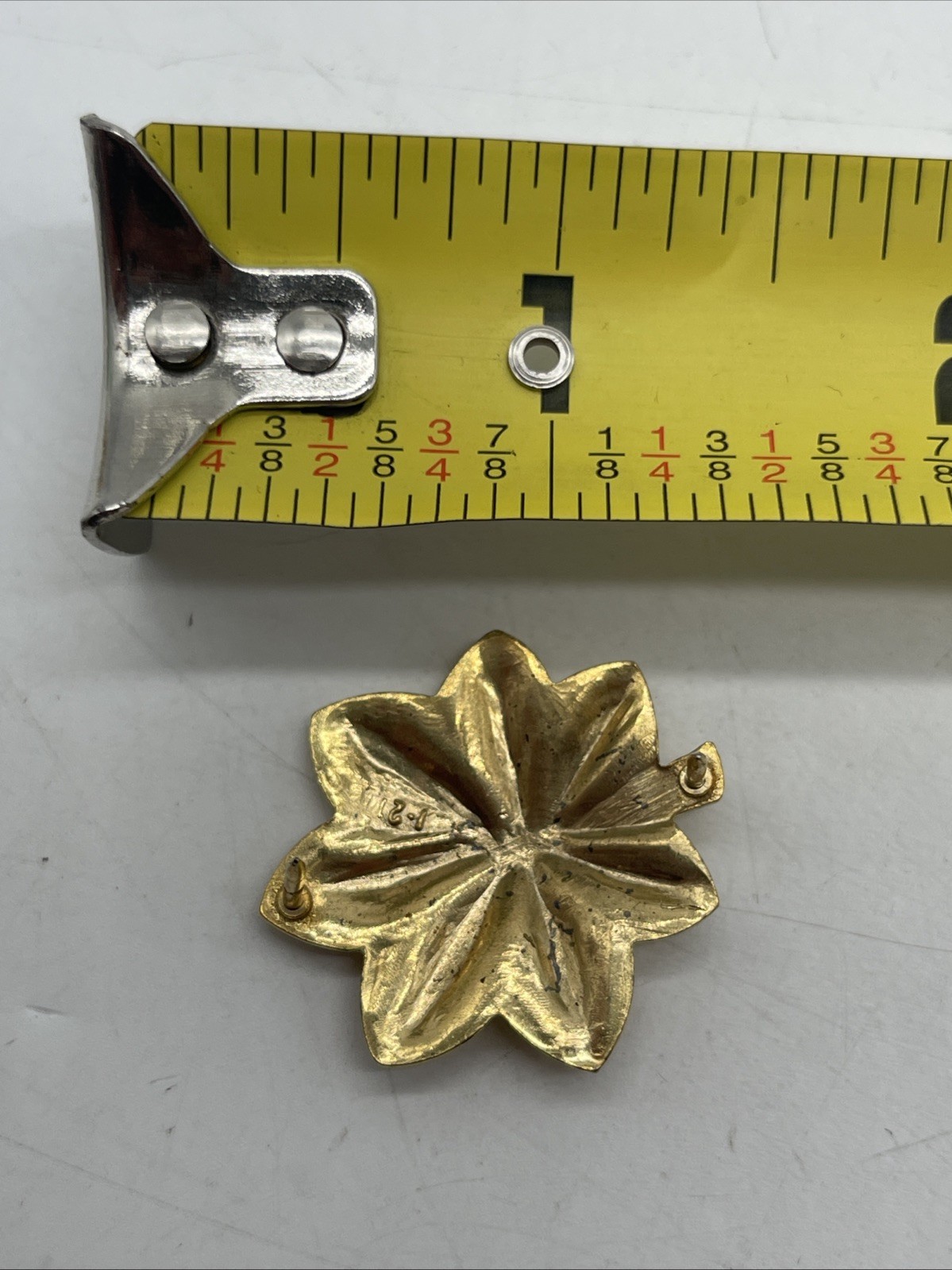 U.S. Military Army Air Force Major Officer Rank Insignia Collar Device Pin x1