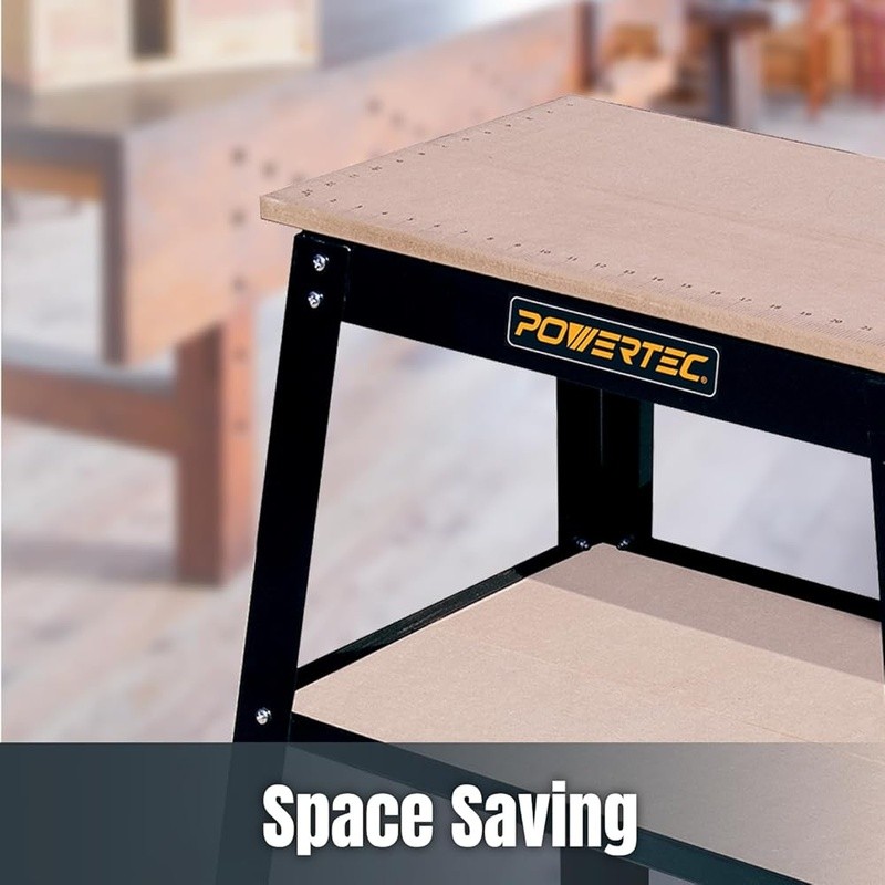 Universal Adjustable Workbench Support Compact Power Equipment 500lb Capacity US