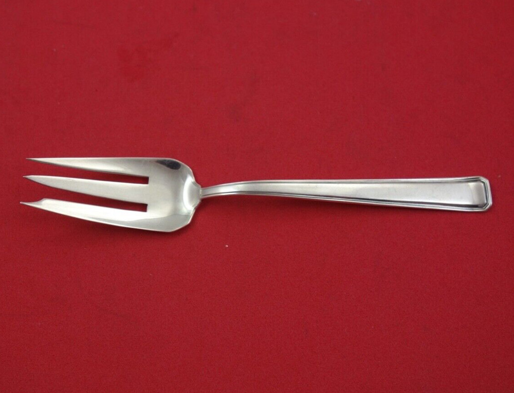 Compton Thread by Blackinton Sterling Silver Dessert Fork 3-tine 5 3/8"