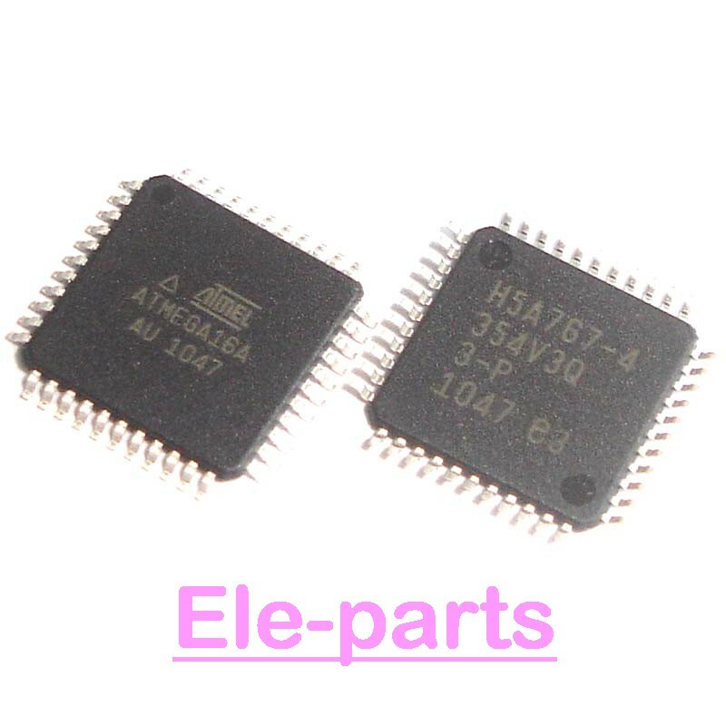 2 PCS ATMEGA16A-AU QFP-44 ATMEGA16 8bit AVR with 16K Bytes Programmable Flash