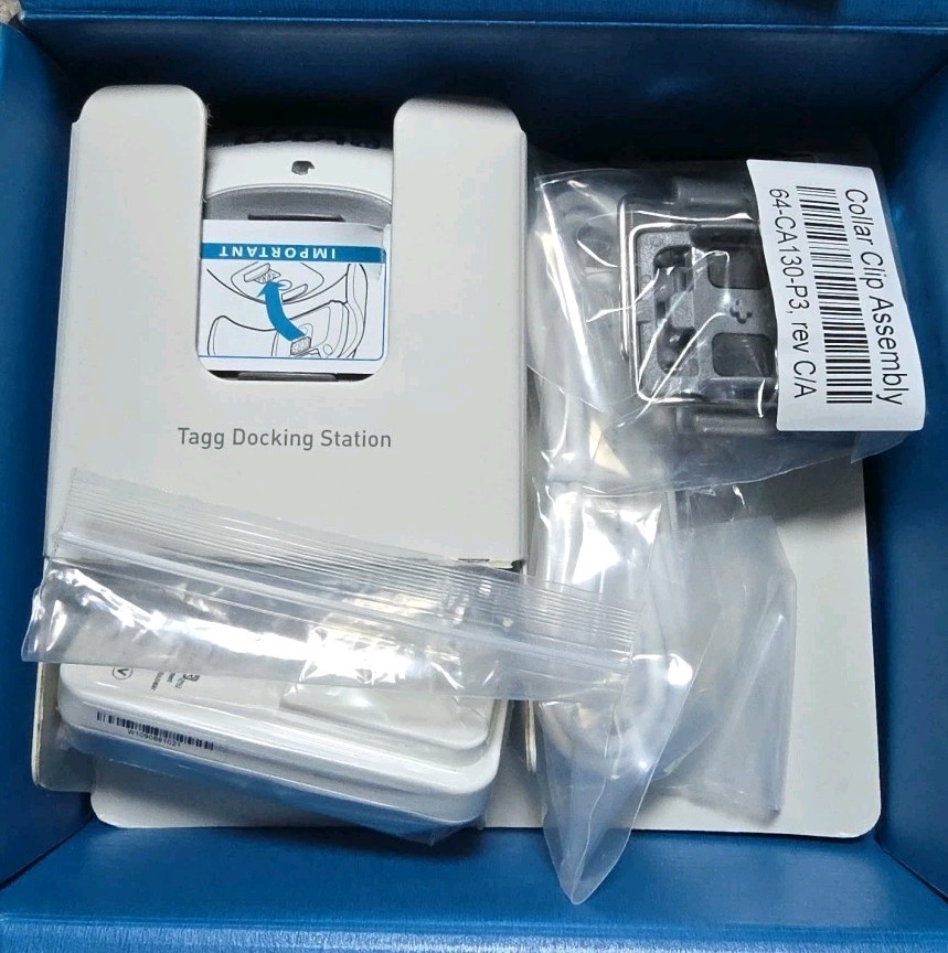 TAGG- THE PET TRACKER MASTER KIT, BLUE, OPEN BOX