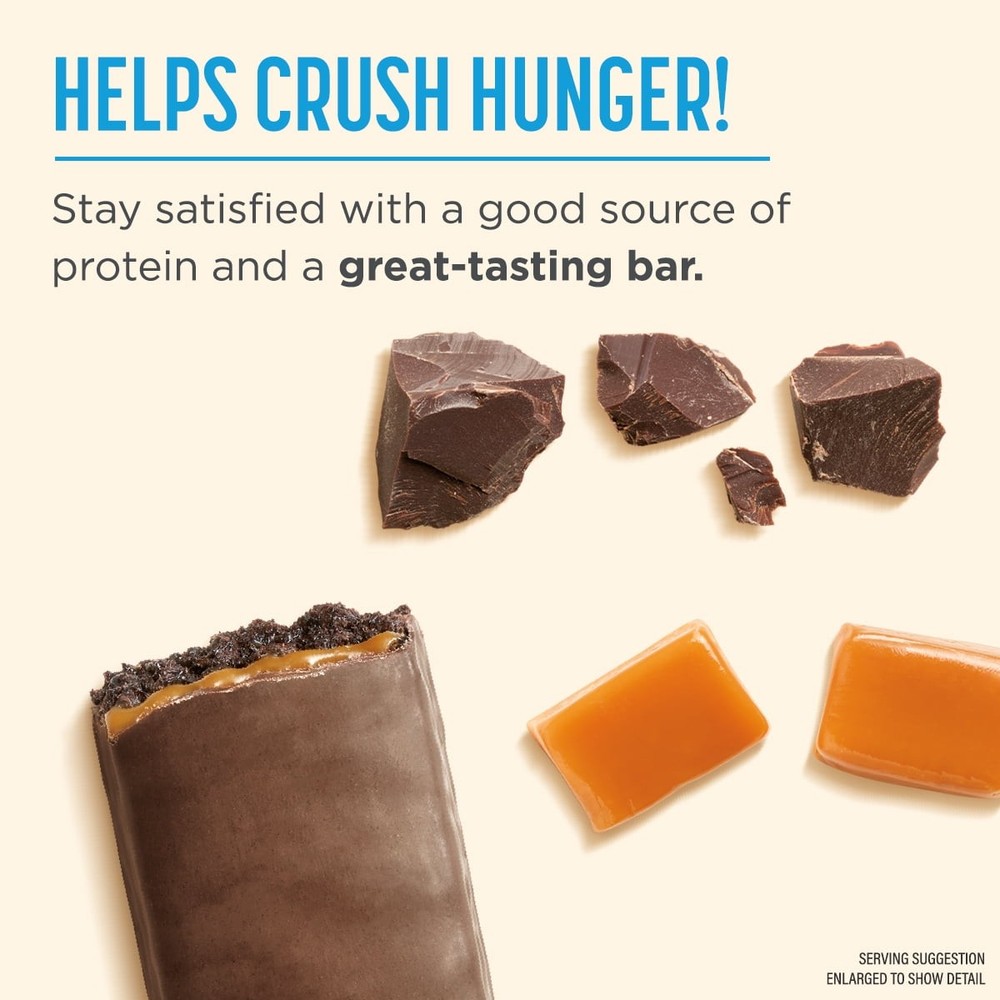Weight Loss, Double Chocolate Caramel Bar Pack , 10g Protein, 15 Count