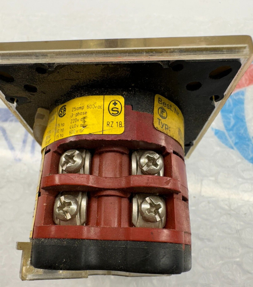 Elektra Hauptschalter 3 Phase VNAFib Switch