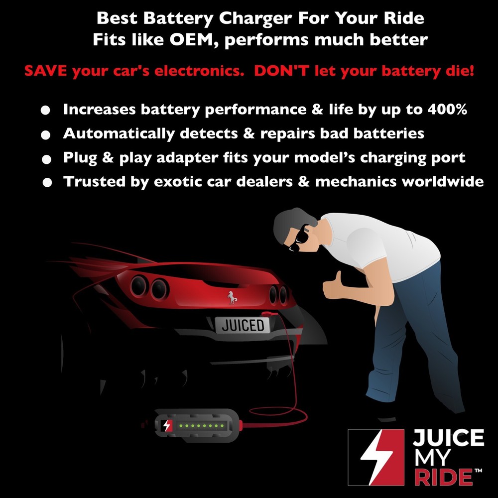 Rolls Royce Battery Charger Phantom Wraith Dawn Ghost Conditioner Maintainer