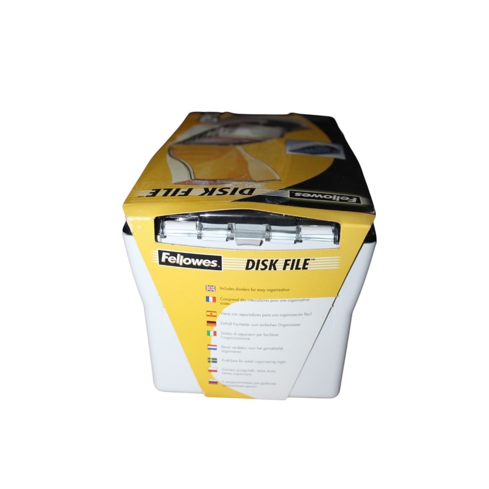 Fellowes Computer Disk File Storage 3.5" Disk Holds 50 Disks or 25 Zip Disks
