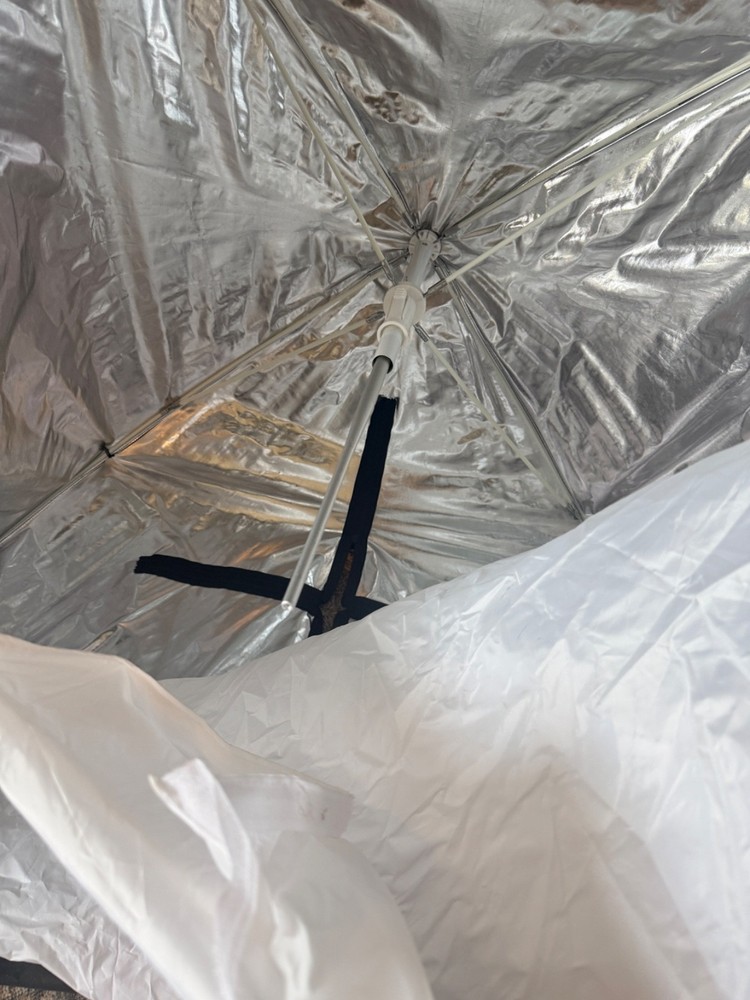 Westcott Mega JS Apollo 48x48 Softbox Umbrella Light Modifier w/ Diffusion Panel