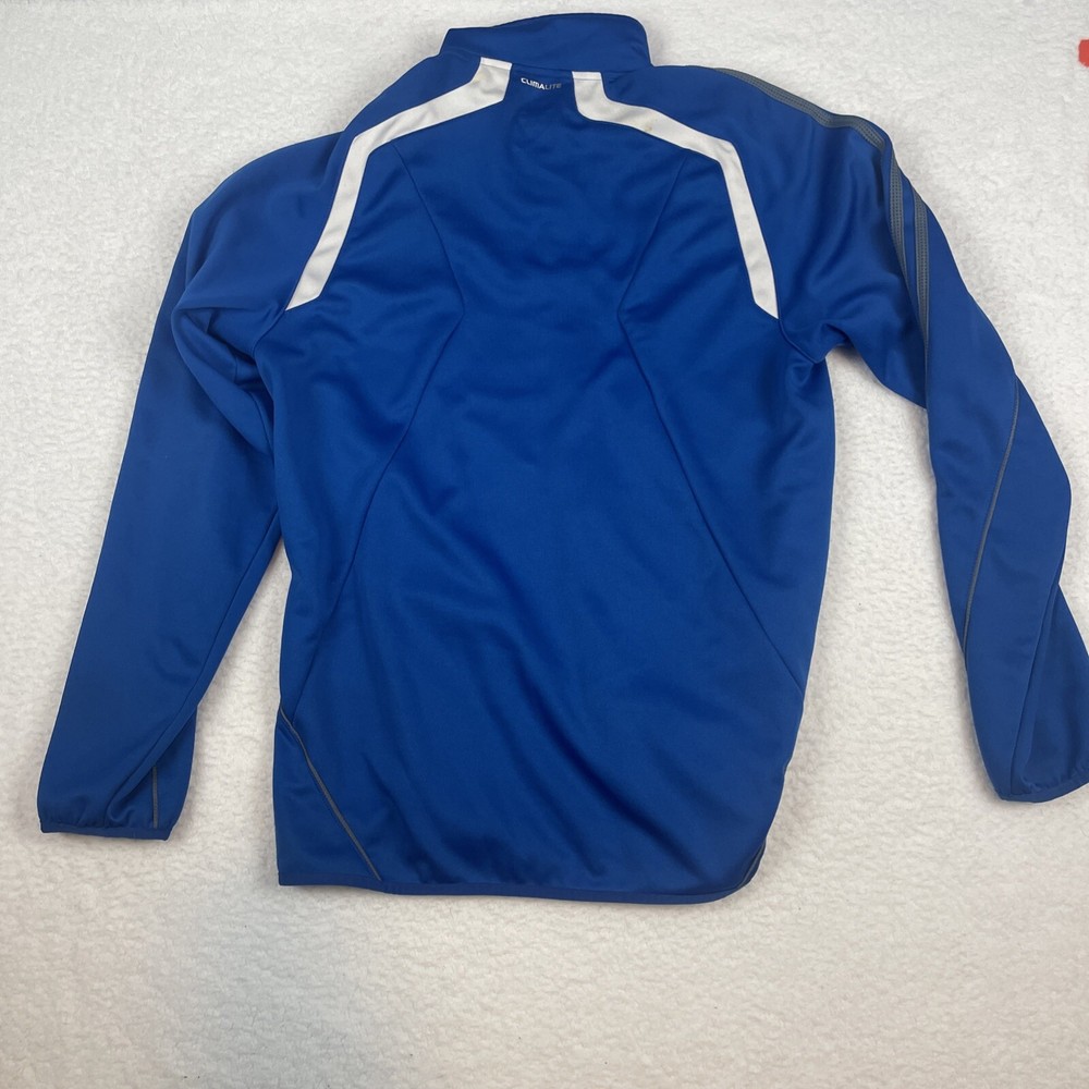 Adidas Climalite Large Blue Zip Up Jacket