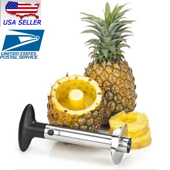 Handheld Pineapple Cutter w/Circular Blade Stainless Pineapple Corer Slicer 3''