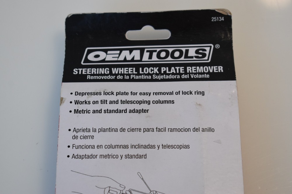 OEM Tools 25134 Steering Wheel Puller Lock Plate Remover