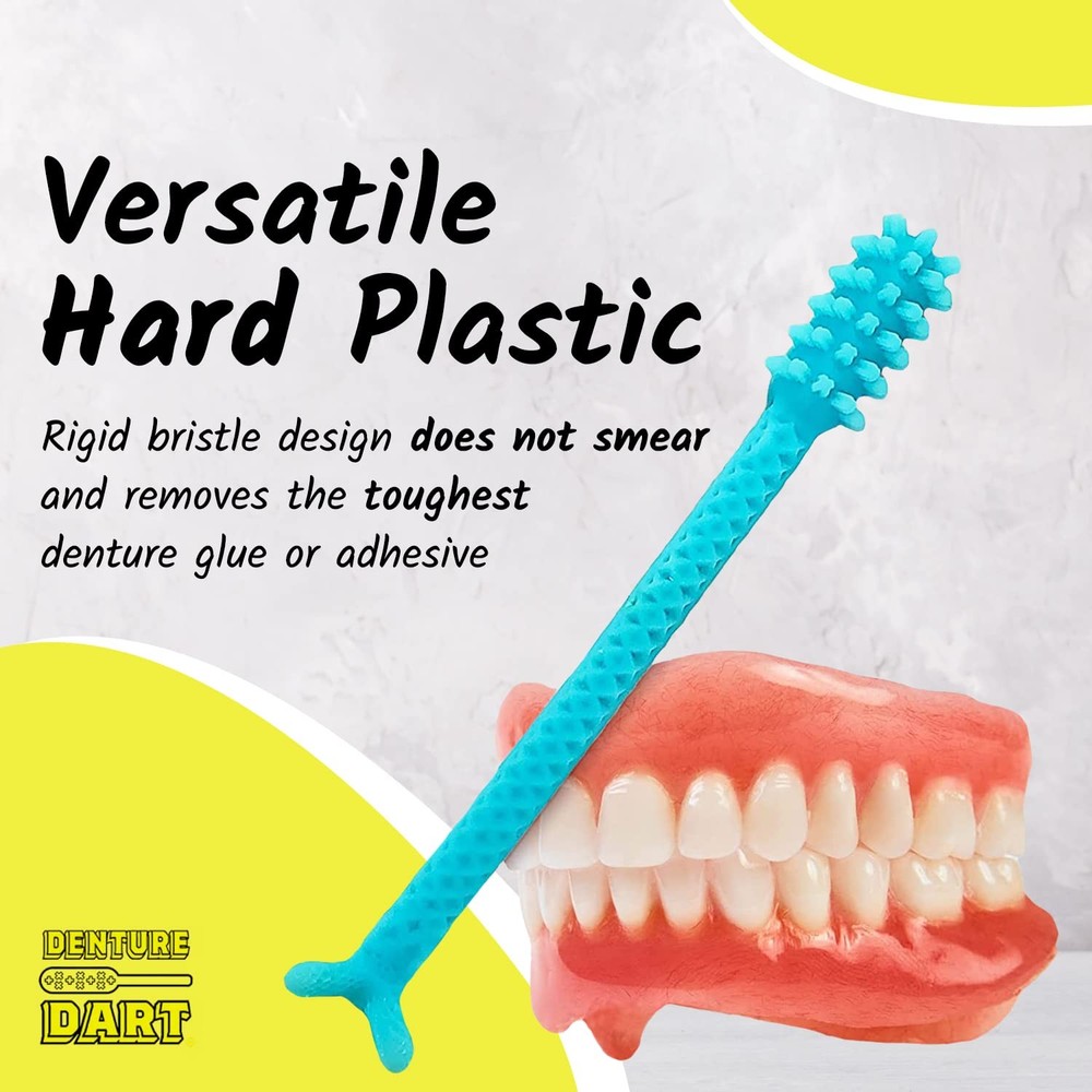 Denture Gel Adhesive Remover - Effective Hard Plastic Solution for Quick Removal
