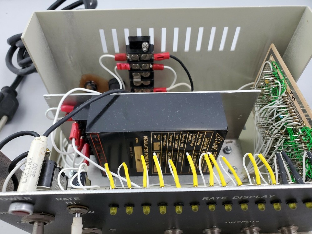 Vintage Lighting Rate Display Controller Control Box w/ KAAK Regulated Power