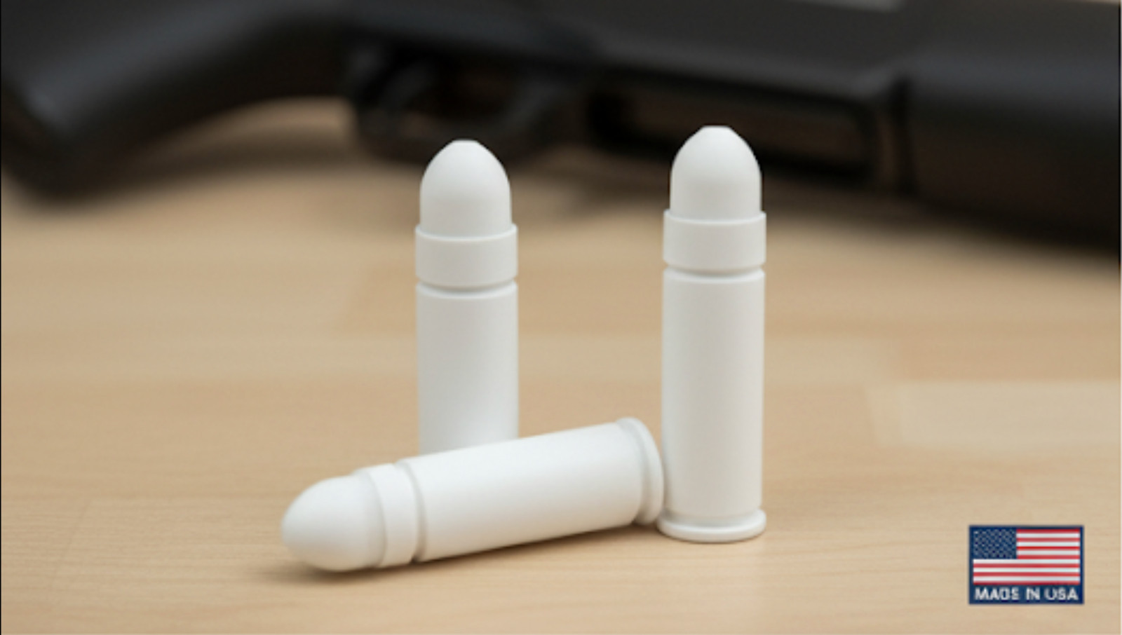 DRY FIRE RATED 22LR Snap Cap NON-EJECTING - TPU - Inert Dummy Round