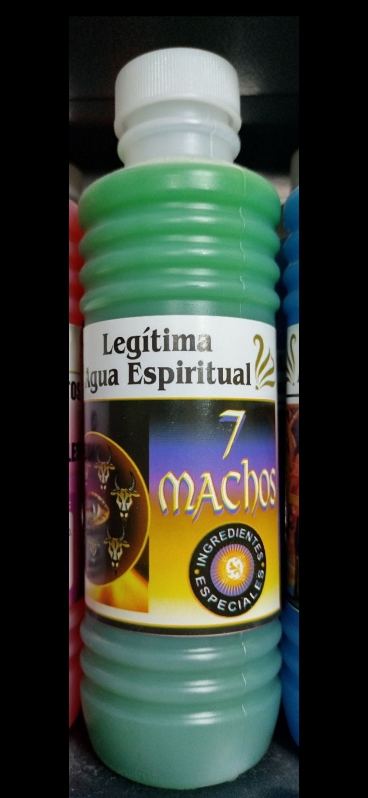 2X 7 MACHOS AGUA ESPIRITUAL / 7 MALES SPIRITUAL WATER - 2 OF 8 OZ EA