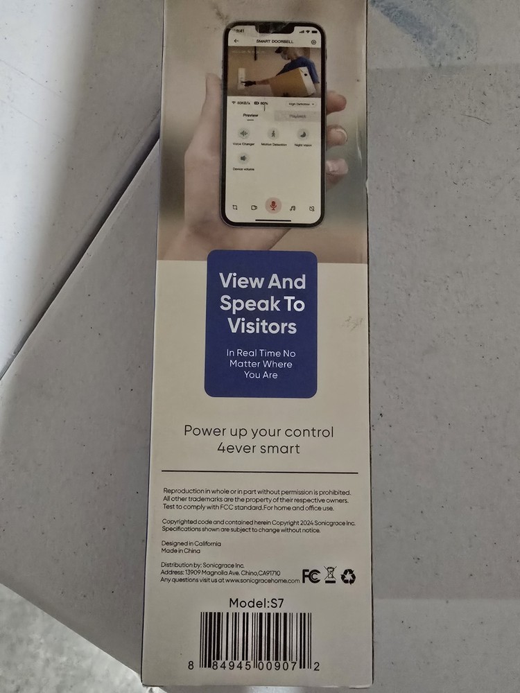 Camvigil Smart Video Doorbell Model S7