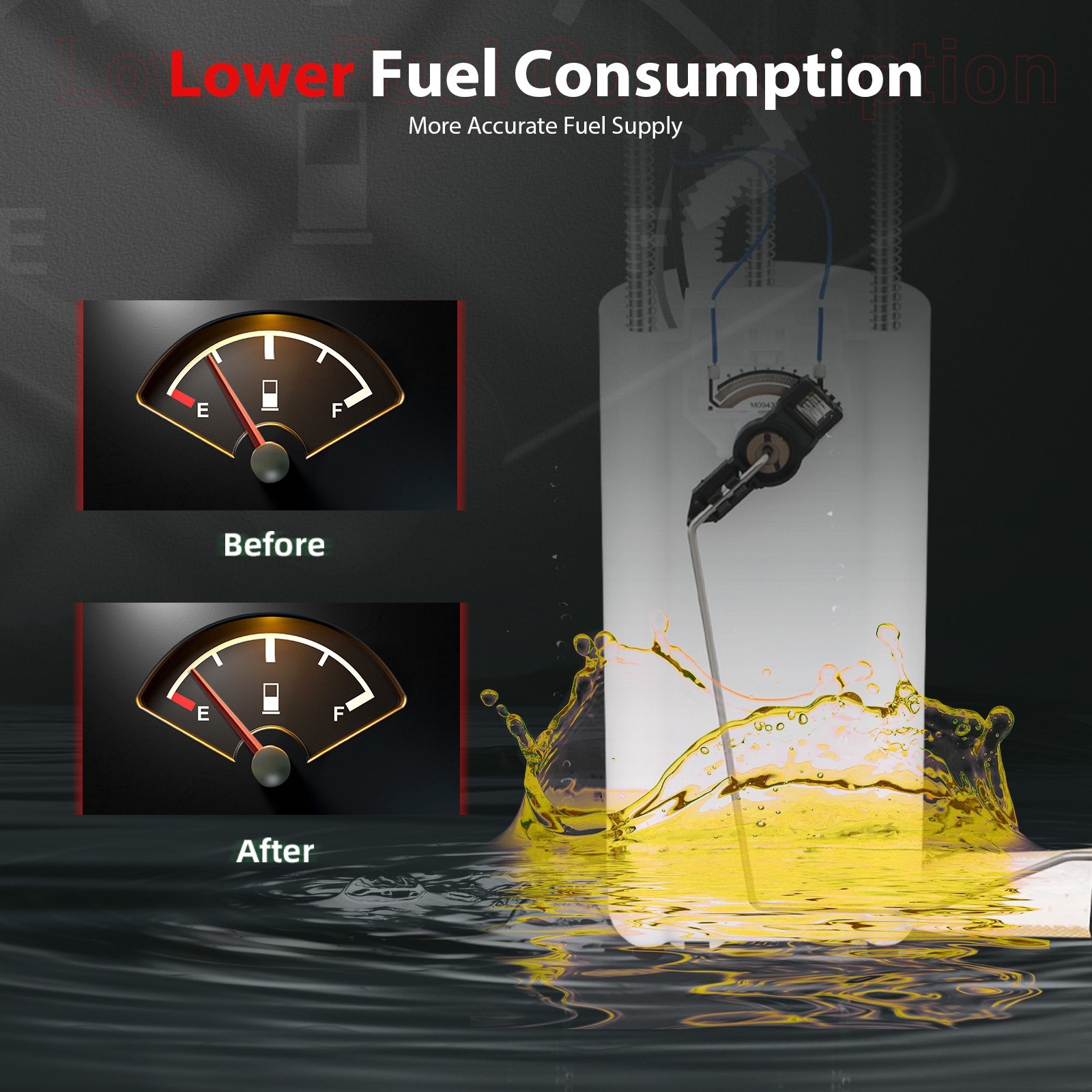 E3518M Fuel Pump Assembly for Cadillac Buick LeSabre GMC Oldsmobile Pontiac