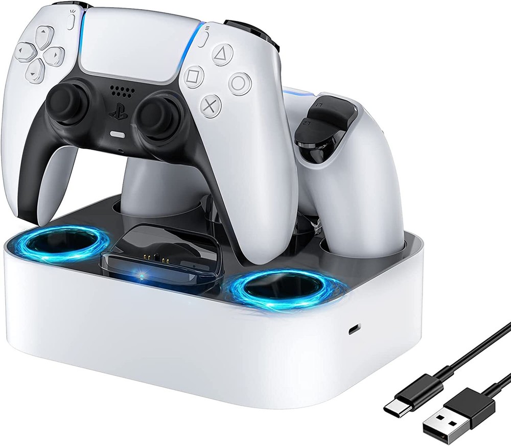 PS5 Controller Charger Station for Playstation 5 DualSense Edge Controller