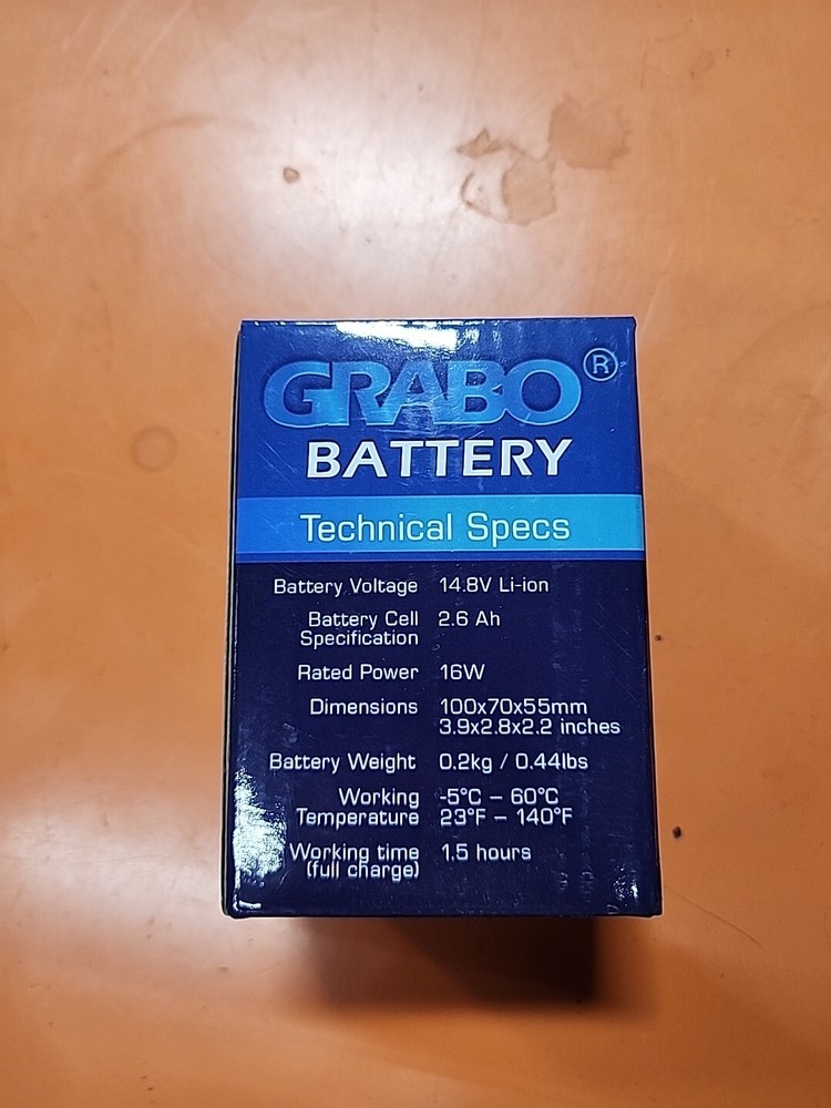 Nemo GRABO oem replacement Battery