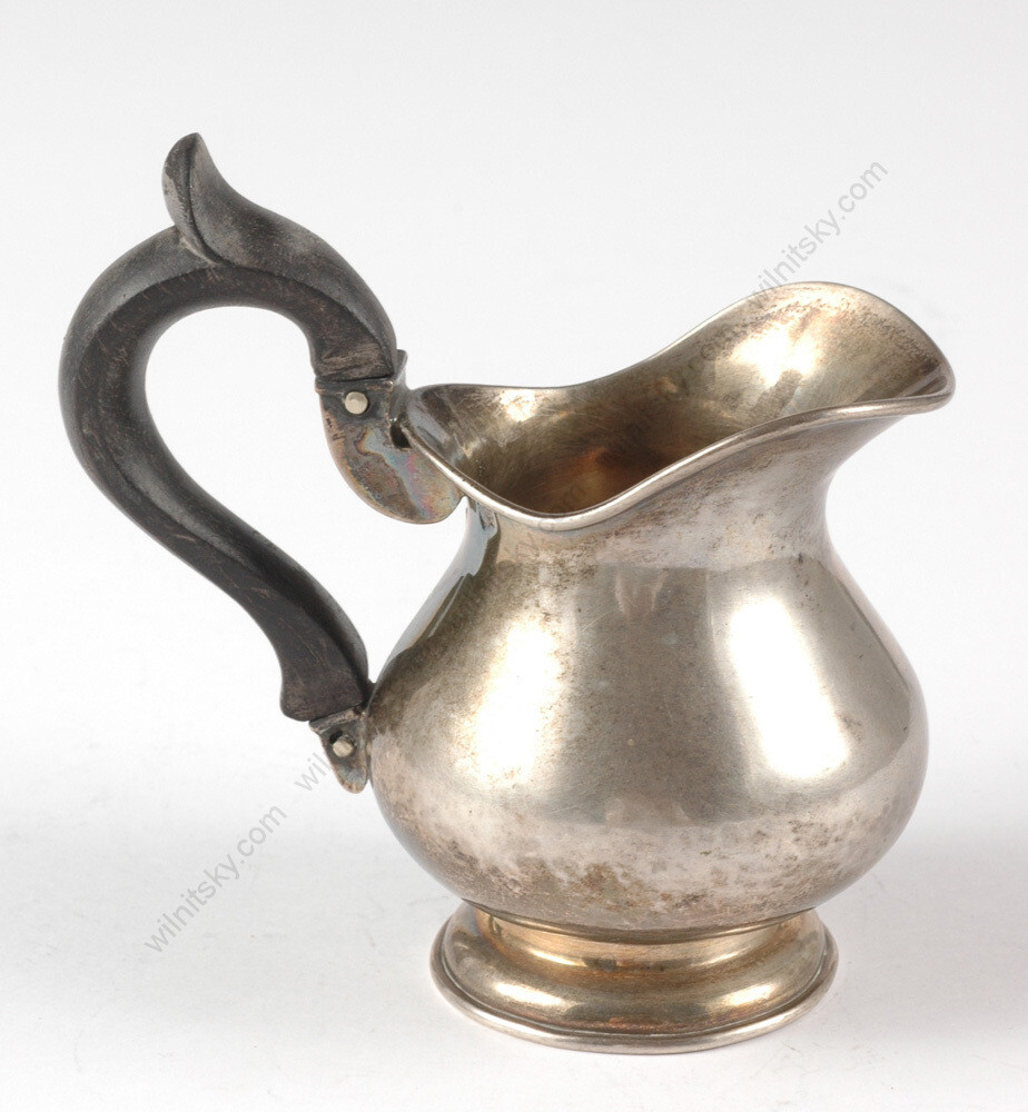 "Viennese silver milk can" 1866