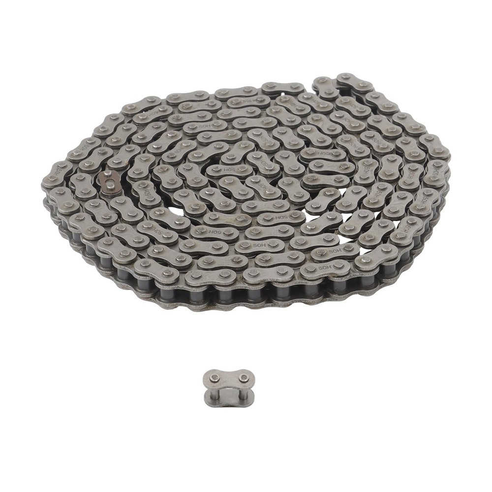 #50-2 Roller Chain 10 Feet With 2 Connecting Master Links
