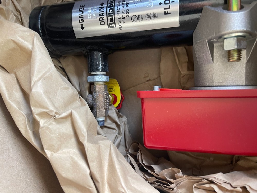 Reliable 2 1/2" Pre-Assembled Riser Test & Drain 1/2" Pressure Relief Valve