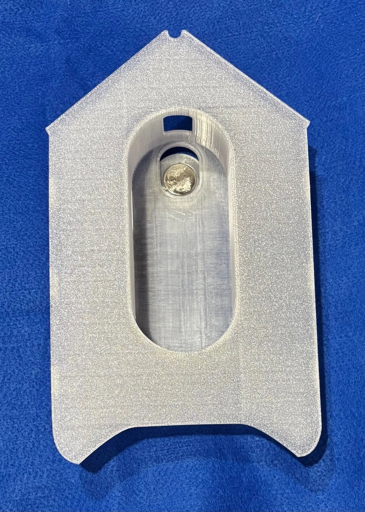 Translucent replacement camera housing. Compatible with the Bird Buddy Feeder