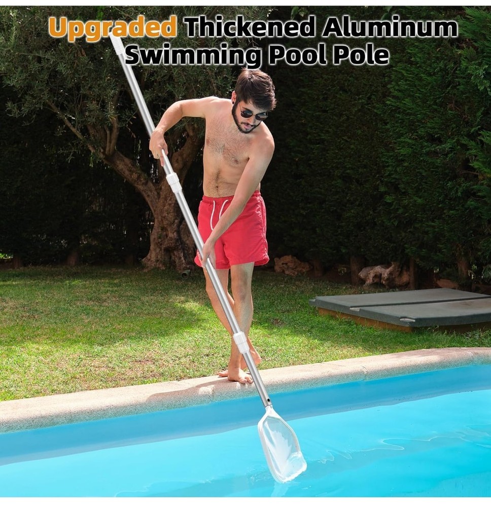 12 Foot Adjustable Telescopic Pool Pole