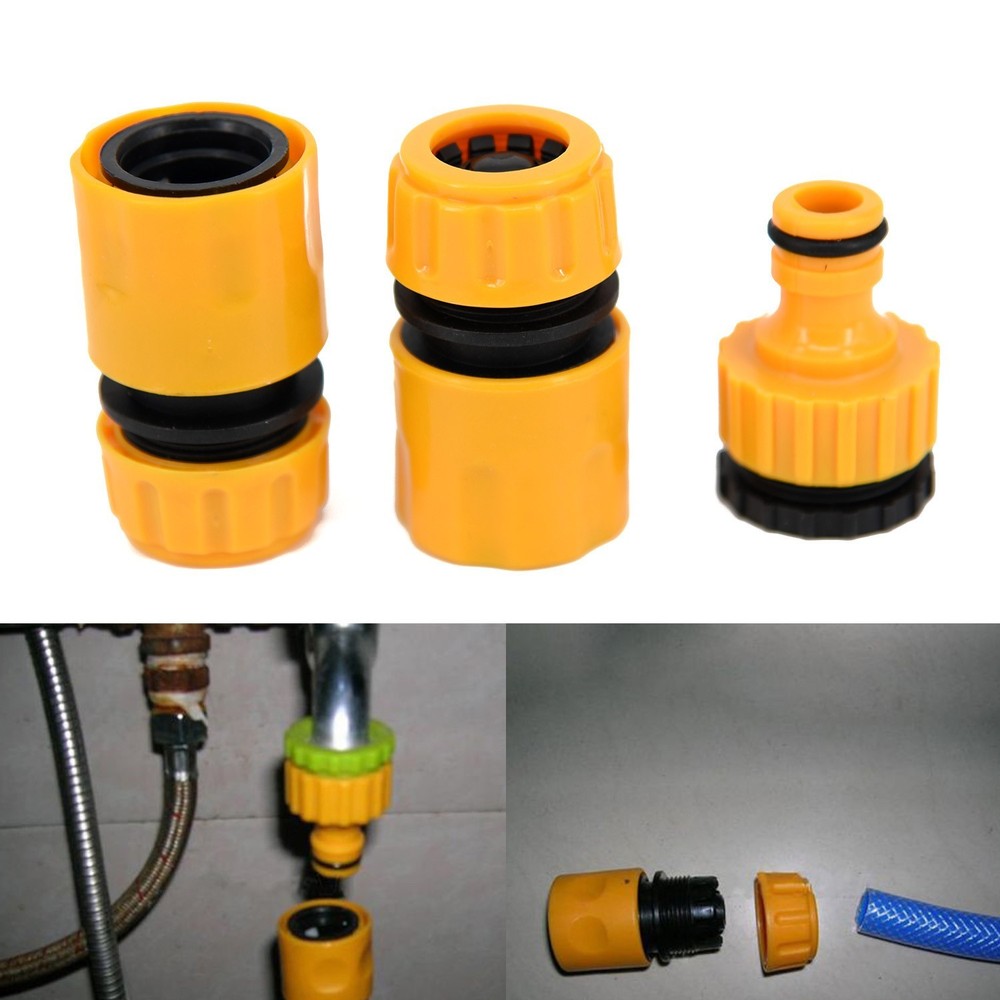 Innovative 3pcs 12 Hose Pipe Fitting Set for Optimal Water Distribution