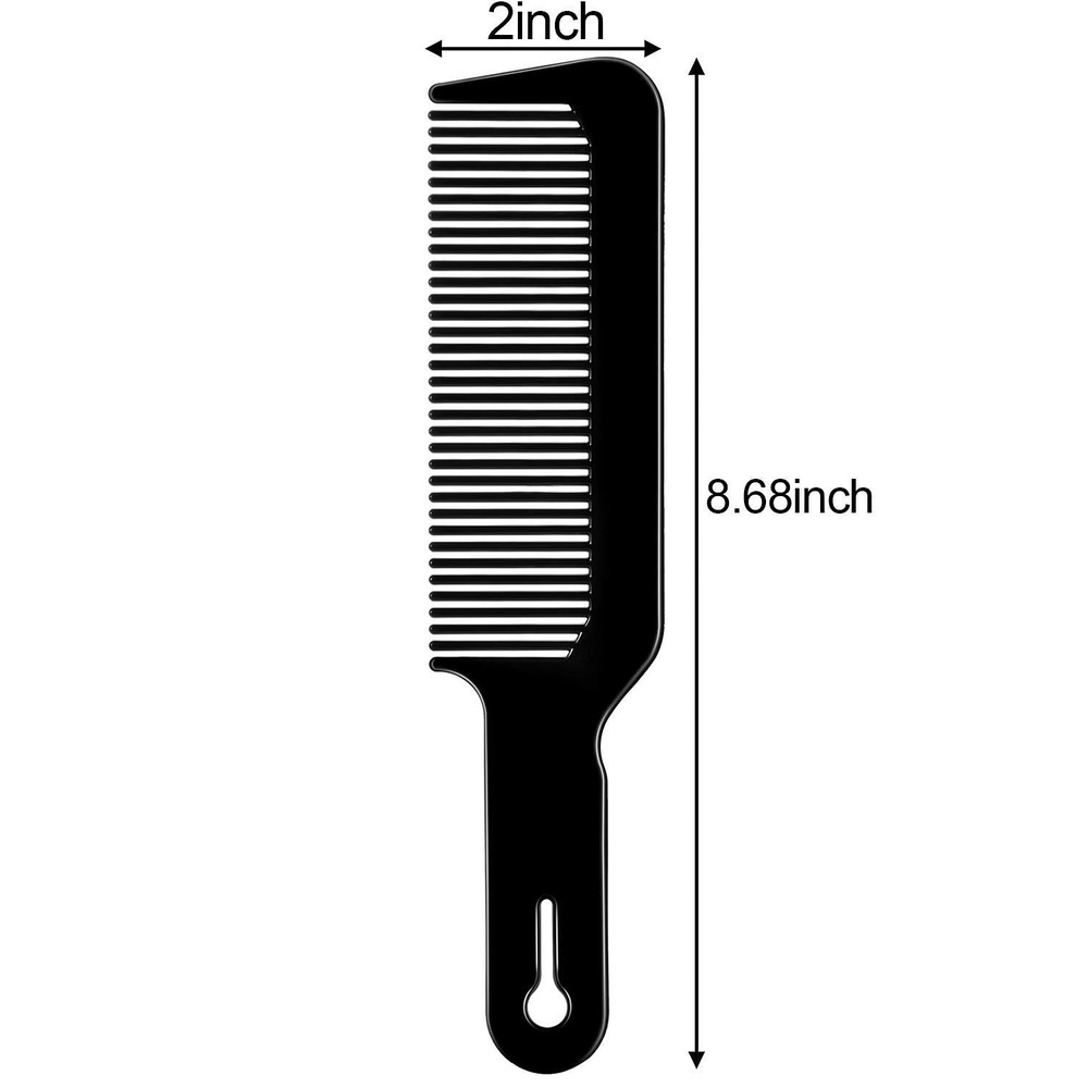 3Pack Barber Clipper Combs Flat Top Clipper Comb Hair Cutting Tools for Flattops