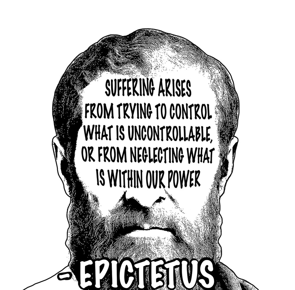 Epictetus Quote Sticker Collection