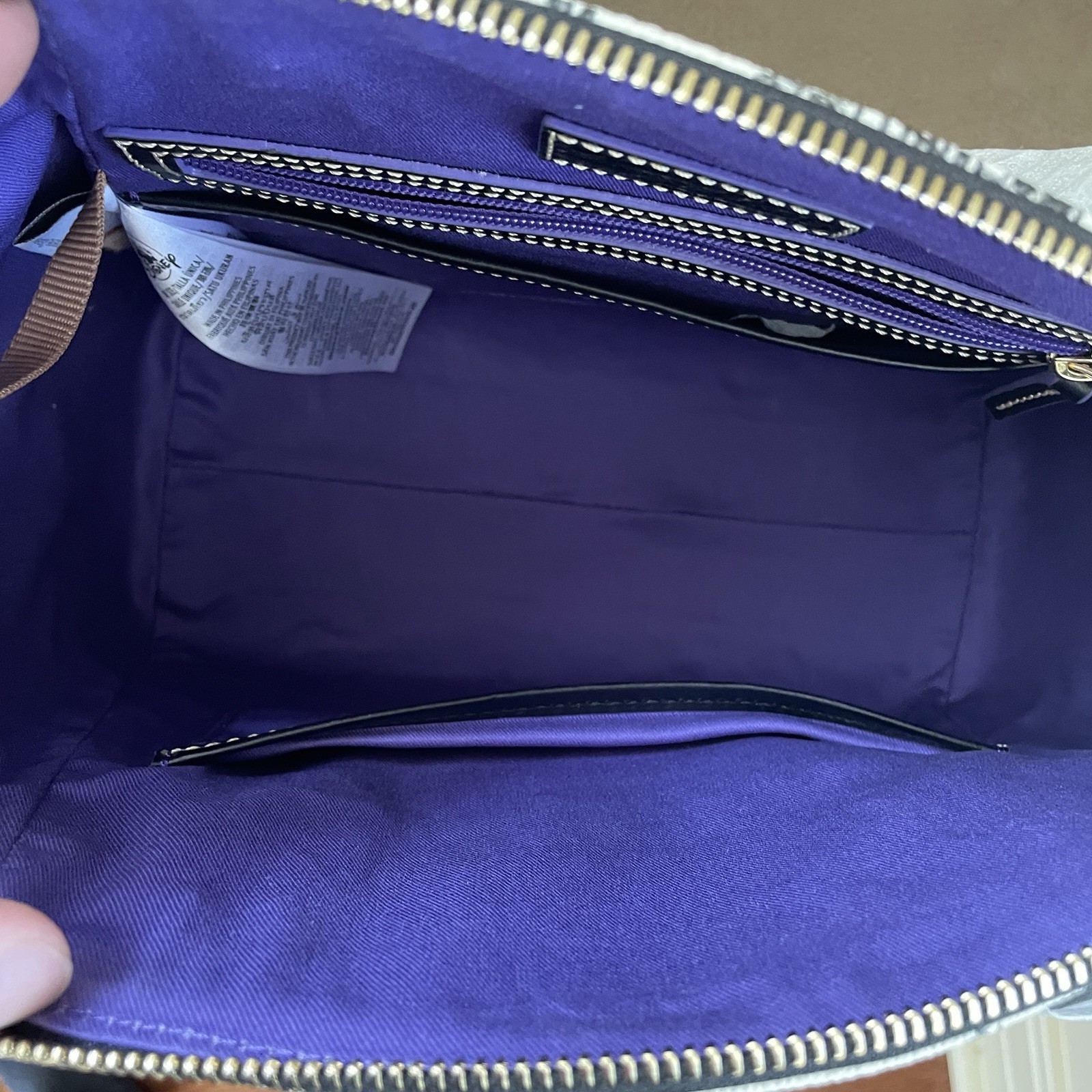 Dooney & Bourke Disney 2025 Haunted Mansion Toile Satchel Bag - NWT