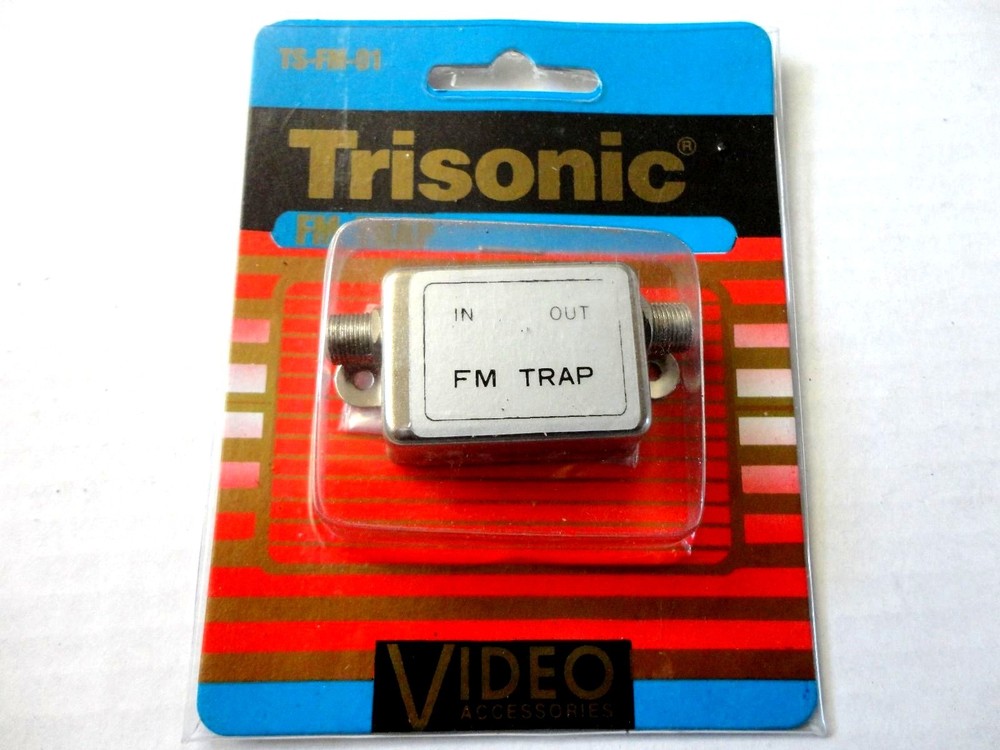 75 Ohm FM Trap Coaxial Input and Output