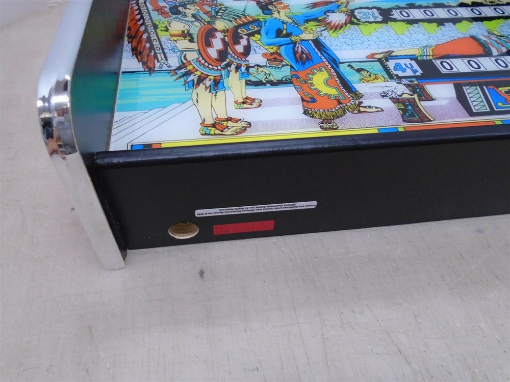 Williams Aztec Pinball Head LED Display light box