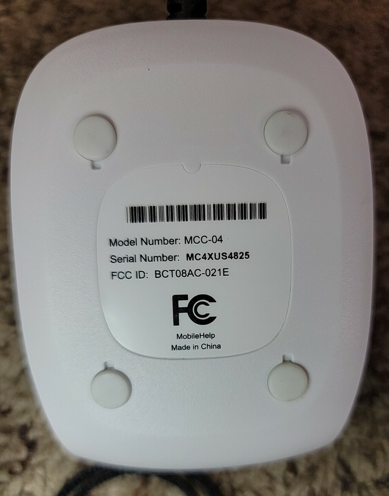 MobileHelp Solo MD4-01 MCC-04 Wall Button w Two Automatic Detection Fall buttons