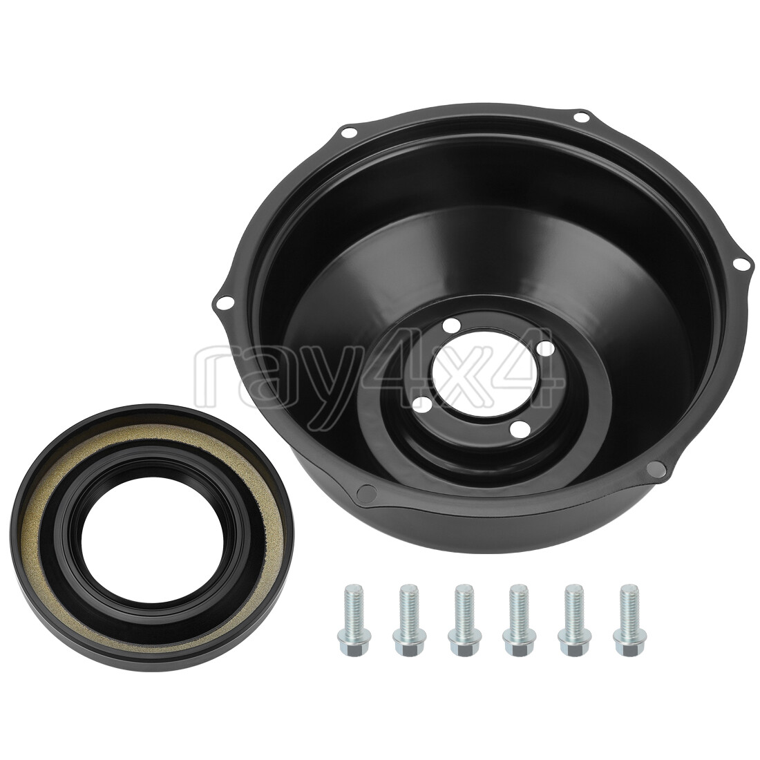 Rear Brake Drum Hub & Drum Cover Seal Kit for Honda TRX300 Fourtrax 300 88-2000