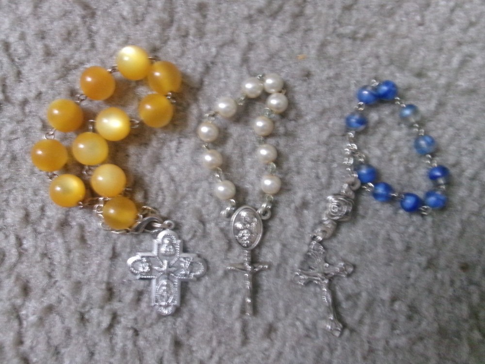 Three Italian Made Chaplets