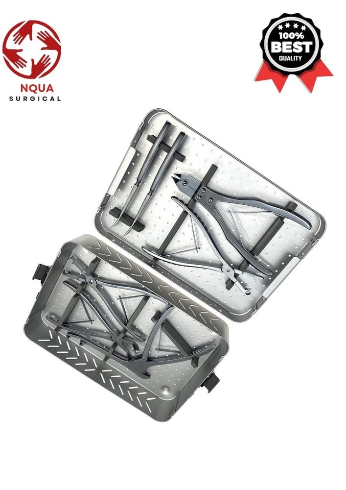 Orthopedic Rib Plate Instruments Set – Trauma Surgery Tools A+ Quality