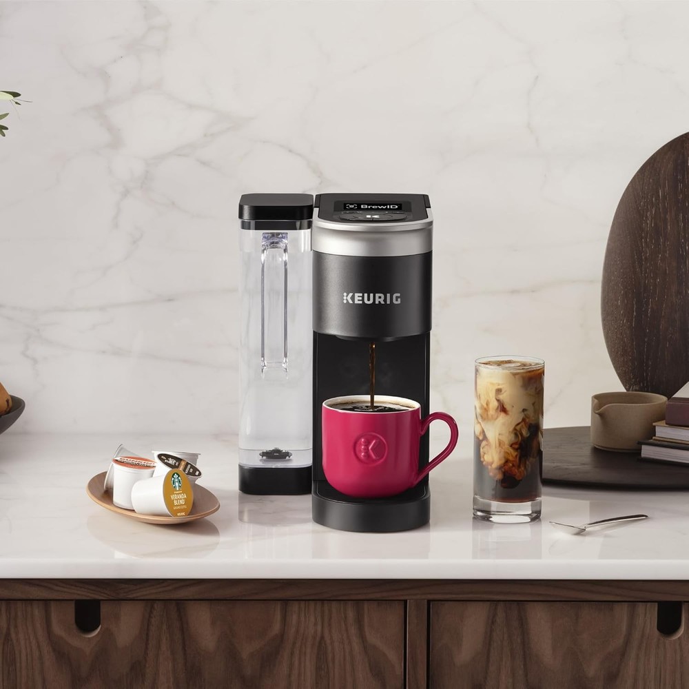 Programmable Coffee Maker, MultiStream Technology, Brews 6-12oz Cup Sizes, Black