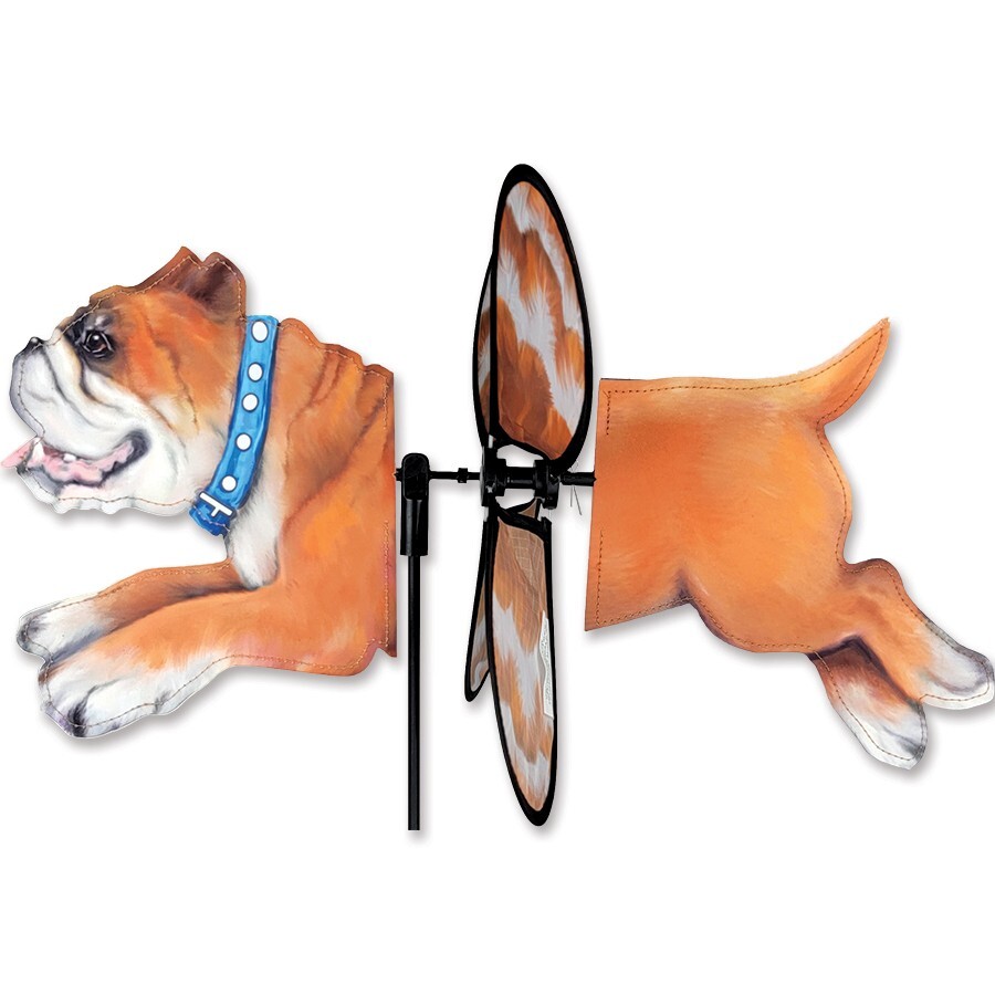 Bulldog Wind Spinner Petite 17.25"