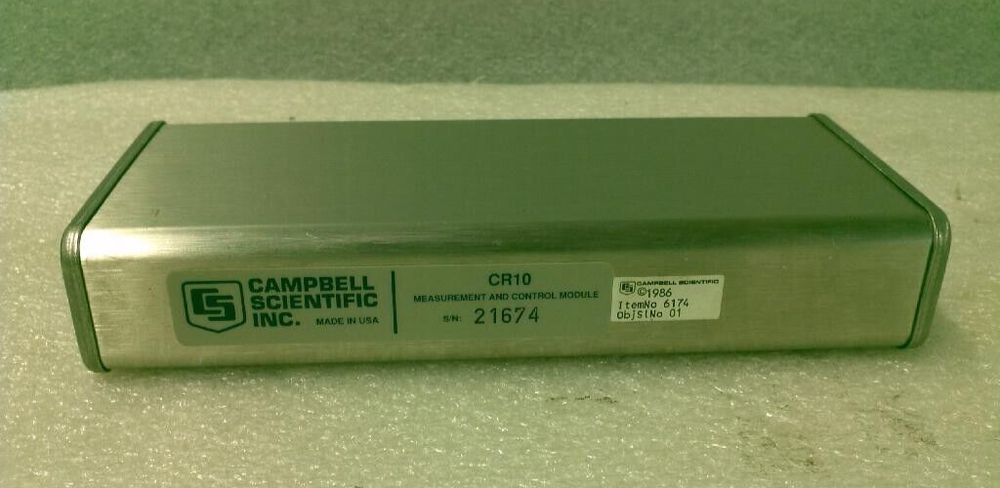Campbell Scientific CR10 Measurement Control Module - Wiring Panel Sold Separate
