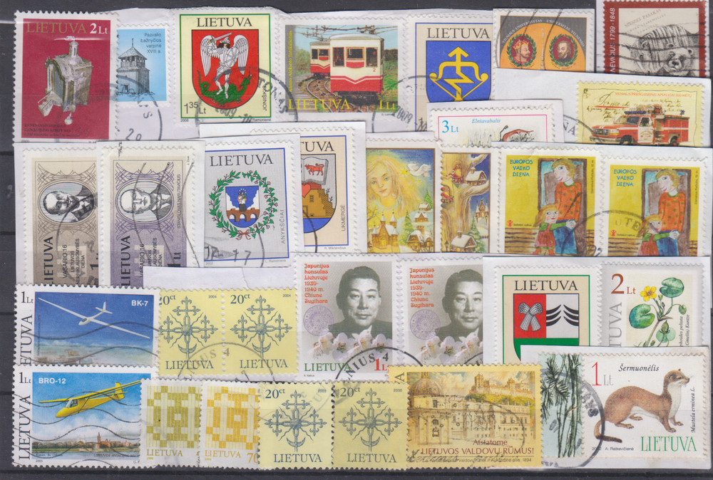 Europa ,Lithuania .USED ,N4
