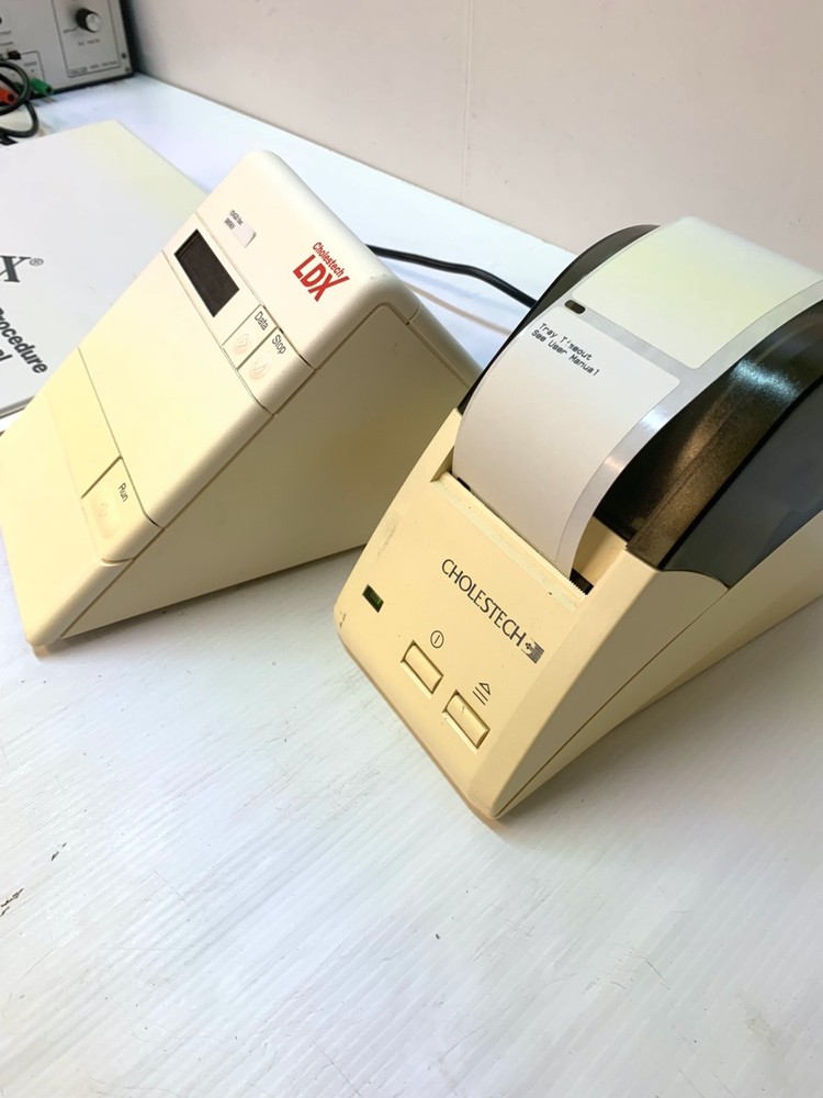 Cholestech LDX Analyzer & Printer With Manual & Instructions S8563