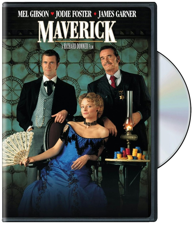 Maverick DVD Mel Gibson NEW