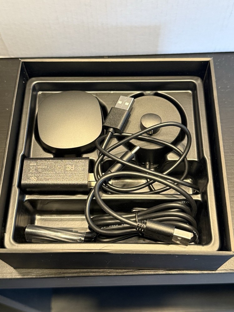 Letsfit YOR LR-08-SL-CASE Silver Smart Ring Activity Tracker Size 8