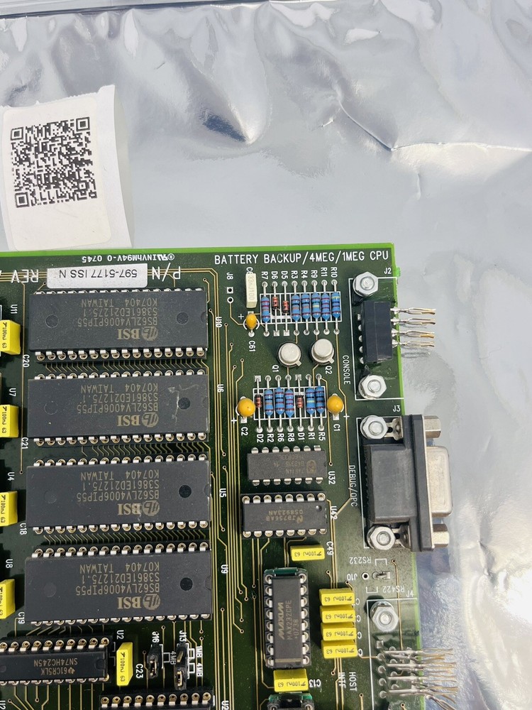 Electrox SCRIBA Laser Marker PCB 597-5177 ISS N Rev A