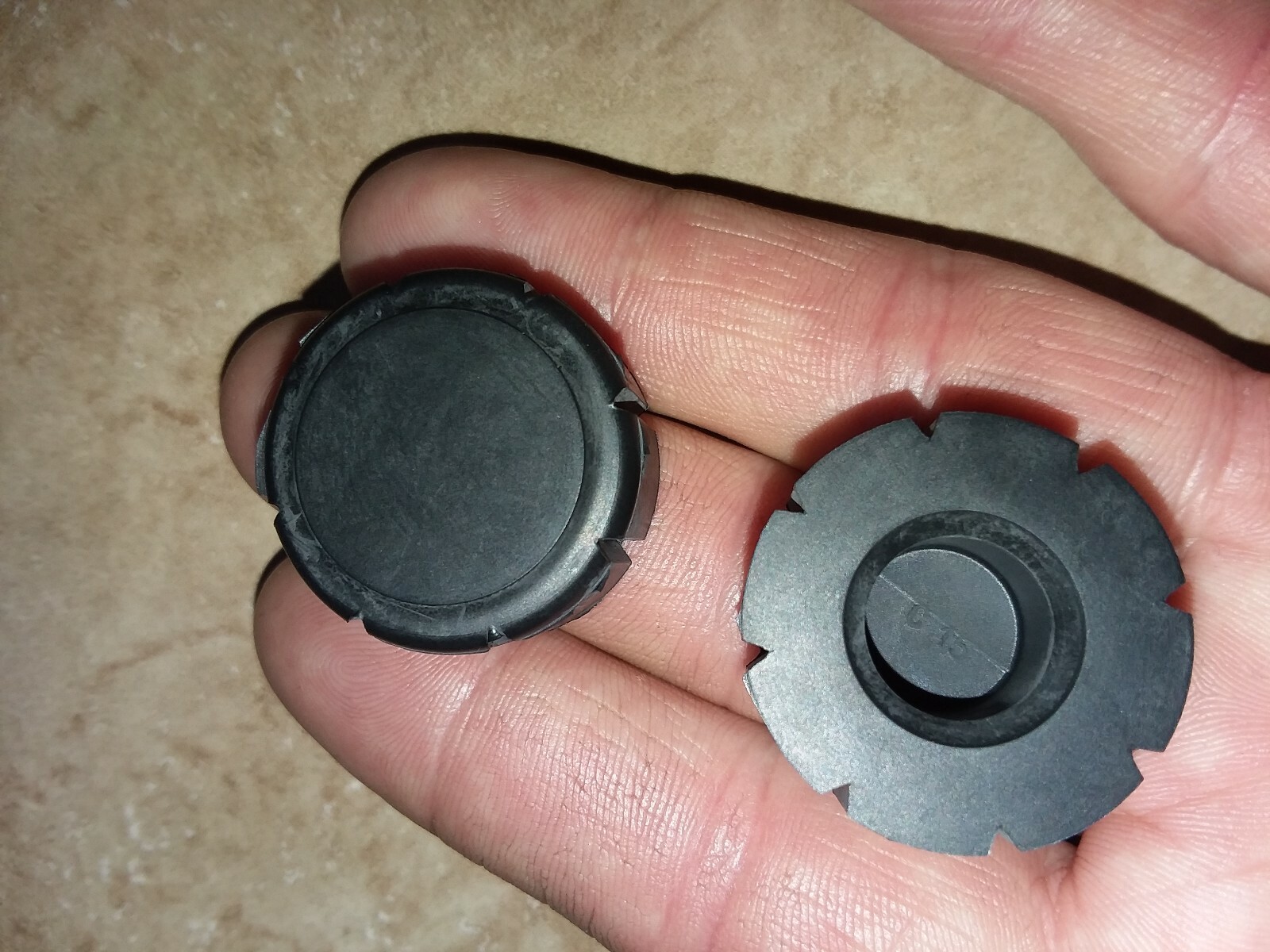 1985 TO 87 HONDA ATC BIG RED 250ES RUBBER CUSHION FUEL / GAS TANK RUBBERS...