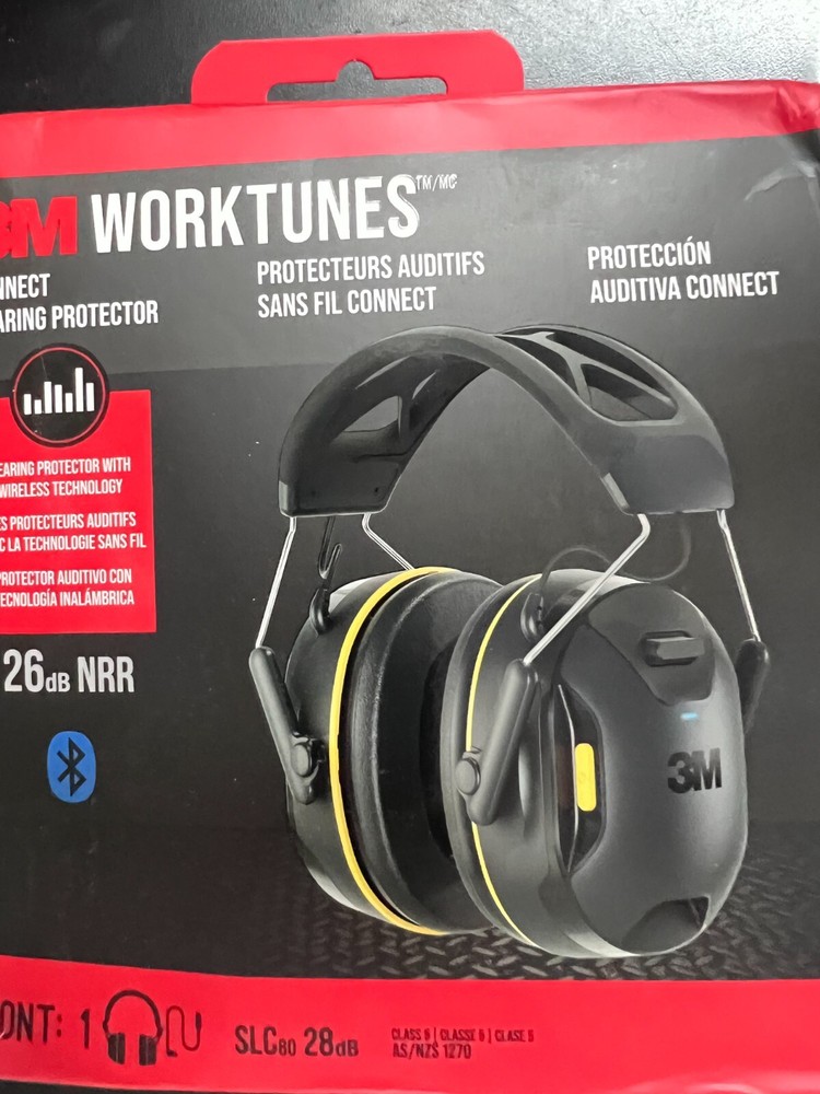 3M WorkTunes Connect Wireless Hearing Protector 90570-DC 5013/OB