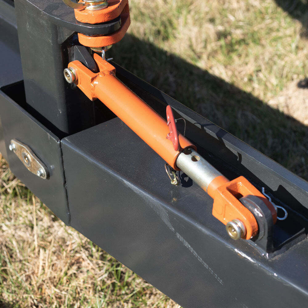 Titan Attachments 3 Point Hydraulic 6-Way 93" Rear Blade, Fits Cat 1 & 2 Tractor