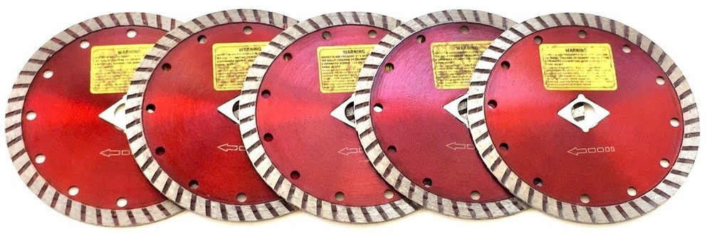 4.5'' Diamond blade fits angle grinder 10 pack (4 /2'')