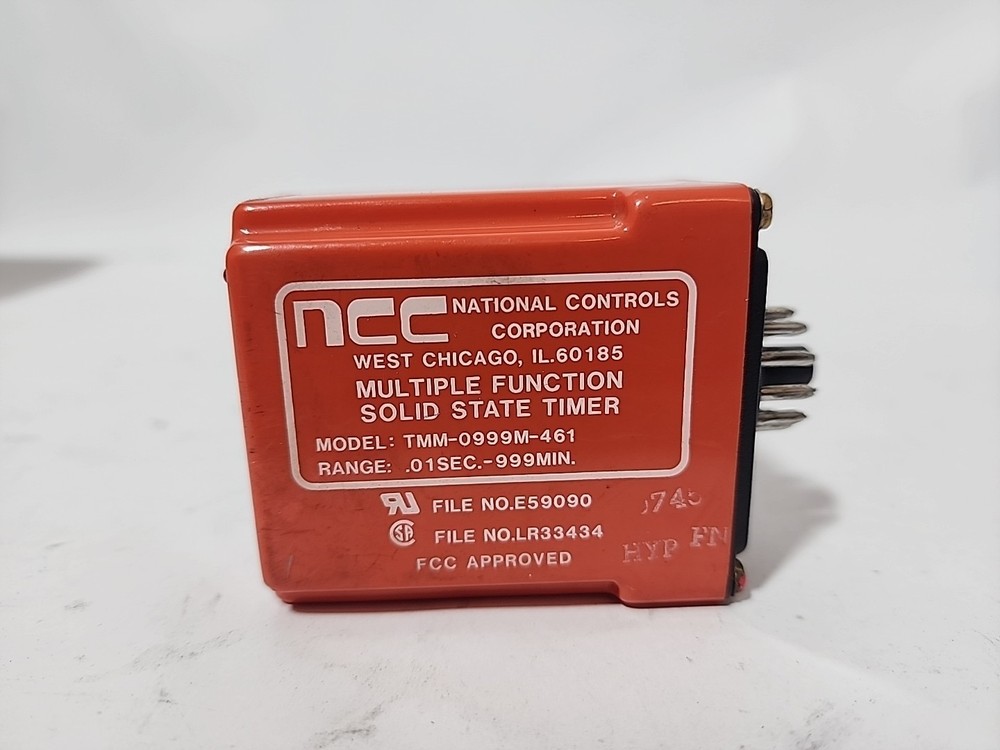 NCC TMM-0999M-461 Multiple Function Solid State Timer.