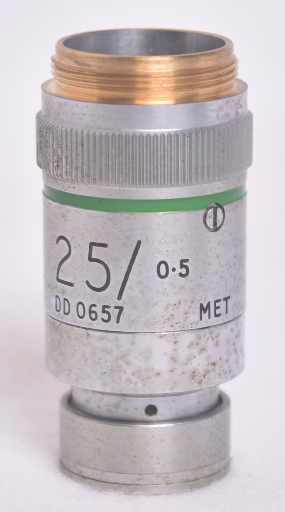 Vickers Microplan Objective Optics Microscope Lens 25/0-5 DD0657